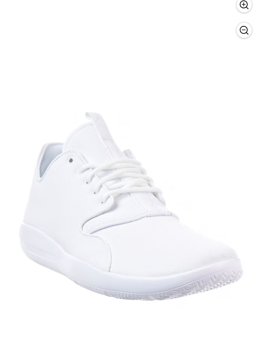 Jordan Eclipse Triple White Canvas 9.5